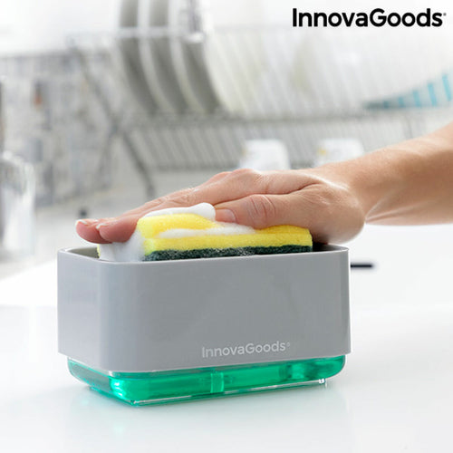 TapStar™ 2-in-1 Kitchen Sink Soap Dispenser & Sponge Holder