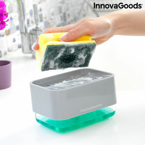 TapStar™ 2-in-1 Kitchen Sink Soap Dispenser & Sponge Holder