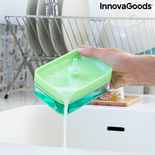 TapStar™ 2-in-1 Kitchen Sink Soap Dispenser & Sponge Holder