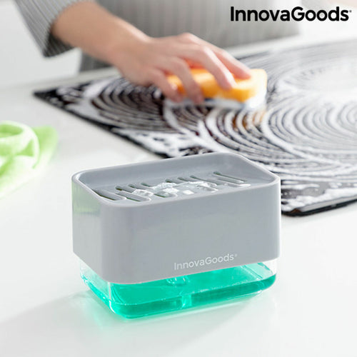TapStar™ 2-in-1 Kitchen Sink Soap Dispenser & Sponge Holder