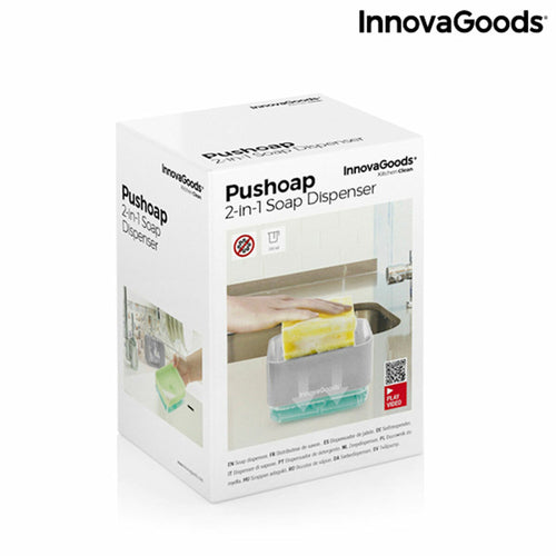 TapStar™ 2-in-1 Kitchen Sink Soap Dispenser & Sponge Holder