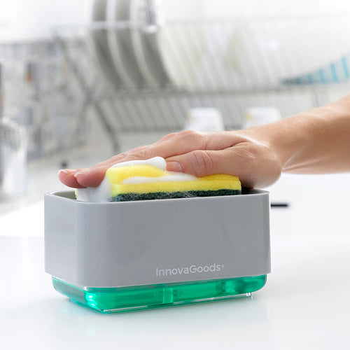 TapStar™ 2-in-1 Kitchen Sink Soap Dispenser & Sponge Holder