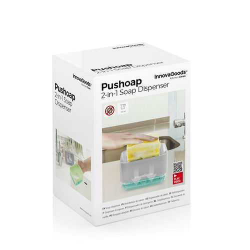TapStar™ 2-in-1 Kitchen Sink Soap Dispenser & Sponge Holder
